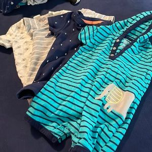 Boys 9 month rompers